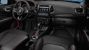 2020 Jeep Compass front seating