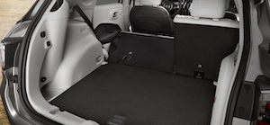 2021 Jeep Compass 60:40 split-folding rear seats.